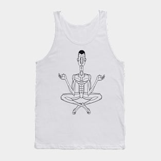 Zima (Black Variant) Tank Top